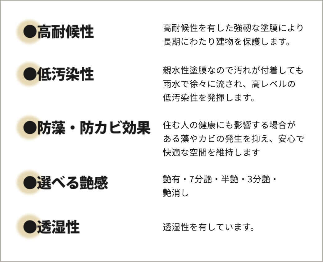 JPMプラチナシリコンの特長