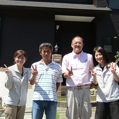 外壁屋根塗装　愛知県犬山市Ｉ様　ラジカルコートパーフェクトトップ/サーモアイ遮熱フッ素　施工事例