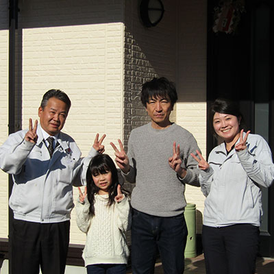 外壁塗装　愛知県豊川市Ｈ様　ダイナミックトップ　施工事例