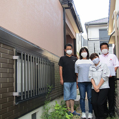 外壁塗装　愛知県名古屋市Ｇ様　UVアクアコート　再現工法　施工事例　