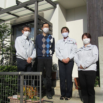 外壁塗装　愛知県名古屋市Ｏ様　UVアクアコート　施工事例