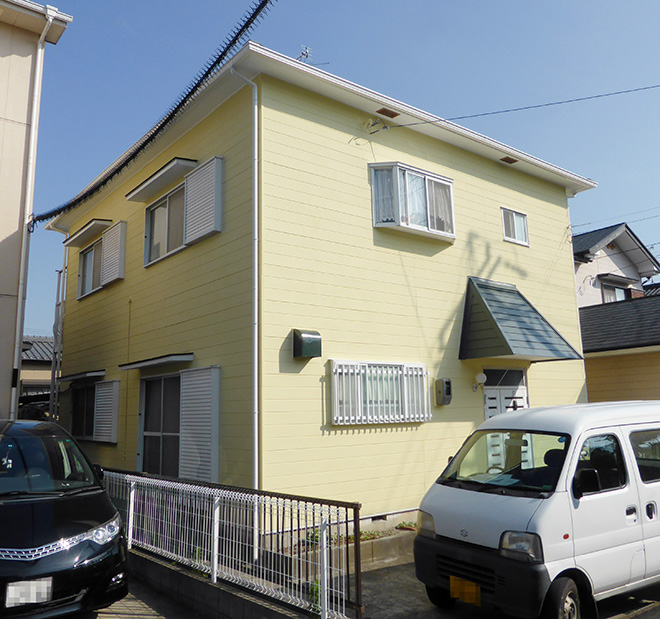 愛知県春日井市Ｋ様_外壁塗装屋根板金工事_施工後全景写真