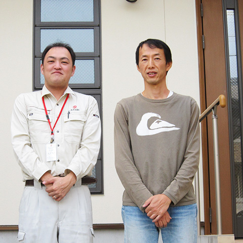 外壁屋根塗装　愛知県名古屋市Ｉ様　断熱ガイナ/断熱ガイナ　施工事例