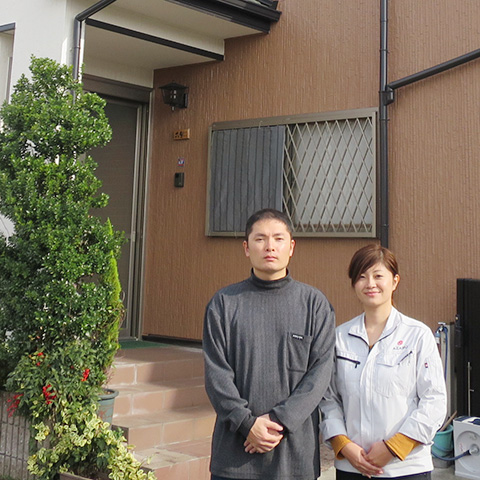 外壁塗装　愛知県一宮市Ｋ様　ラジカルコートパーフェクトトップ　施工事例