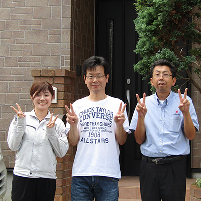 外壁屋根リフォーム　三重県員弁郡Ｋ様　UVプロテクトクリヤー　施工事例