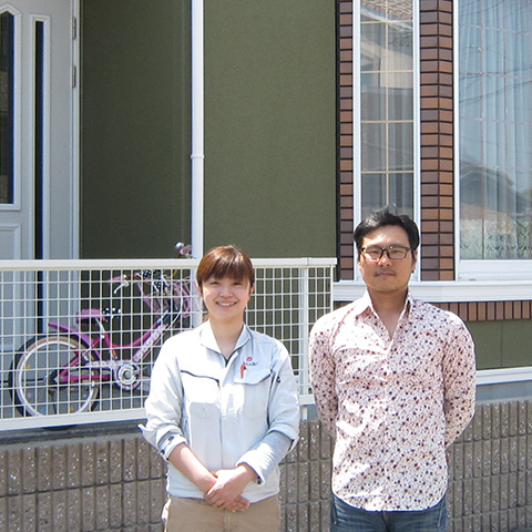 外壁屋根塗装　愛知県名古屋市Ｈ様　セラミックシリコン/サーモアイ遮熱フッ素　施工事例