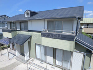 愛知県春日井市K様_外壁屋根塗装工事_施工前外観画像_株式会社麻布