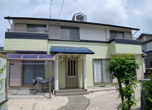 愛知県春日井市K様_外壁屋根塗装工事_施工後全景写真_株式会社麻布