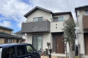 愛知県春日井市Ｓ様_外壁屋根塗装工事_施工前外観画像_株式会社麻布