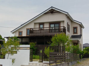 愛知県瀬戸市Ａ様_外壁塗装工事_施工前外観画像_株式会社麻布